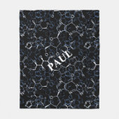 Geschenke in der chemischen Formel Fleecedecke (Vorderseite)