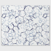Geschenke in der chemischen Formel Geschenkpapier (Flach)