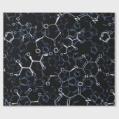 Geschenke in der chemischen Formel Geschenkpapier (Flach)