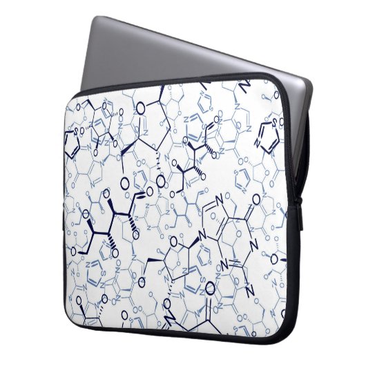 Geschenke in der chemischen Formel Laptopschutzhülle (Vorderseite Links)