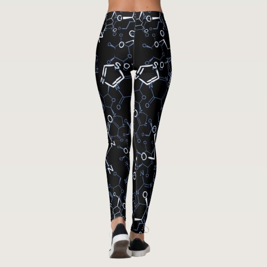 Geschenke in der chemischen Formel Leggings (Rückseite)