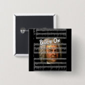 Geschenke Johann Bach Button (Vorne & Hinten)