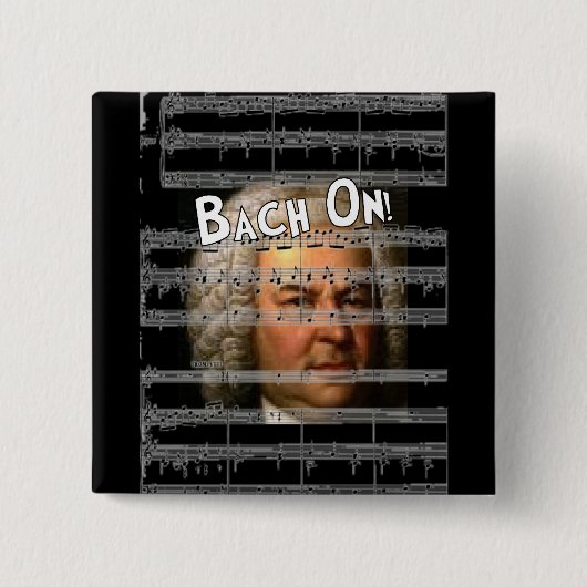 Geschenke Johann Bach Button (Vorderseite)