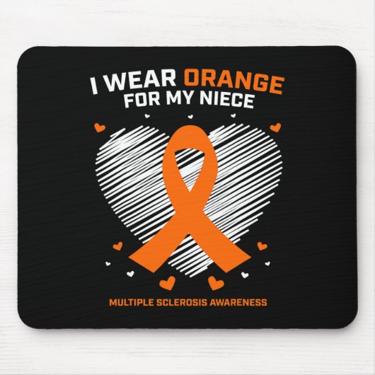Geschenke Kleidung Nichte Multiple Sklerose Aw Mousepad (Vorne)