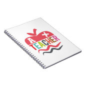 Geschenke Lehrer | A Plus Teacher Notizblock (Rechte Seite)