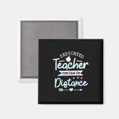 Geschenke Lehrer | Abstand des Lehrers Magnet (Vorderseite/Rückseite)