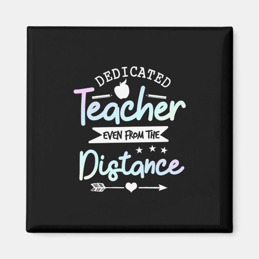 Geschenke Lehrer | Abstand des Lehrers Magnet (Vorne)