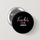 Geschenke Lehrer | Bester Lehrer je Button (Vorne & Hinten)