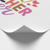 Geschenke Lehrer | Bester Lehrer je Geschenkpapier (Ecke)