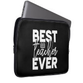Geschenke Lehrer | Bester Lehrer je Laptopschutzhülle (Vorne Rechts)