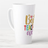 Geschenke Lehrer | Bester Lehrer je Milchtasse (Linke Ecke)