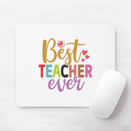 Geschenke Lehrer | Bester Lehrer je Mousepad (Mit Mouse)