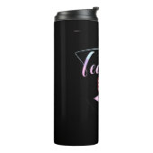 Geschenke Lehrer | Bester Lehrer je Thermosbecher (Nach links gedreht)
