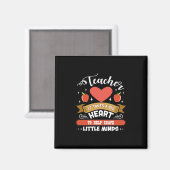 Geschenke Lehrer | Big Heart Teacher Magnet (Vorderseite/Rückseite)