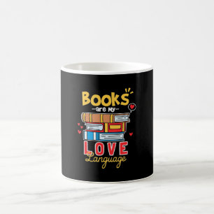 Geschenke Lehrer   Bücher sind meine Liebe Kaffeetasse