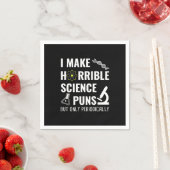 Geschenke Lehrer | Chemie I Make Horrible Serviette (Beispiel)