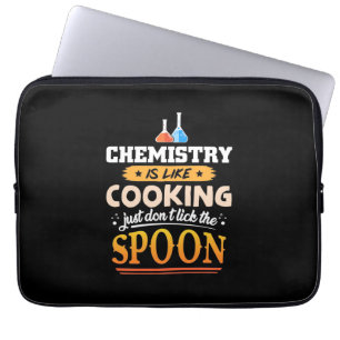 Geschenke Lehrer Chemie ist wie Kochen Laptopschutzhülle
