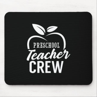 Geschenke Lehrer | Crew für Lehrkräfte im Vorschul Mousepad