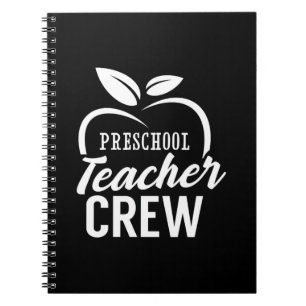 Geschenke Lehrer Crew für Lehrkräfte im Vorschul Notizblock