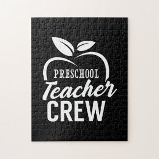 Geschenke Lehrer | Crew für Lehrkräfte im Vorschul Puzzle