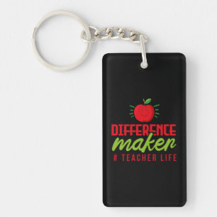 Geschenke Lehrer Differenzial Maker Leacher Life Schlüsselanhänger