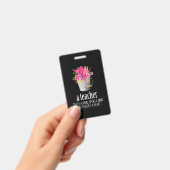 Geschenke Lehrer | Ein Lehrer nimmt die Hand Ausweis (Handheld)