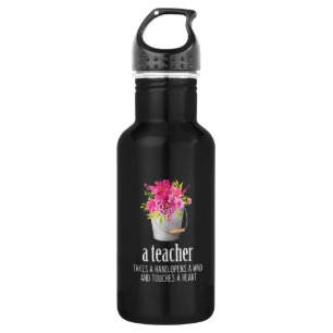 Geschenke Lehrer Ein Lehrer nimmt die Hand Edelstahlflasche