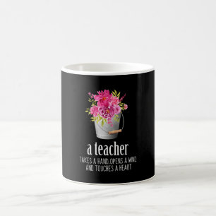 Geschenke Lehrer   Ein Lehrer nimmt eine Hand Kaffeetasse