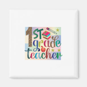 Geschenke Lehrer Erster Lehrer Magnet