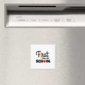 Geschenke Lehrer | Erster Schultag Magnet (In Situ (Geschirrspüler))