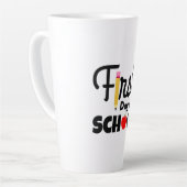 Geschenke Lehrer | Erster Schultag Milchtasse (Linke Ecke)