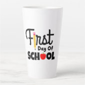 Geschenke Lehrer | Erster Schultag Milchtasse (Vorderseite)