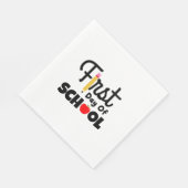 Geschenke Lehrer | Erster Schultag Serviette (Ecke)