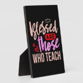 Geschenke Lehrer | Gesegnet sind diejenigen, die u Fotoplatte (Seite)