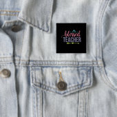 Geschenke Lehrer | Gesegneter Lehrer Button (Beispiel)