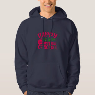 Geschenke Lehrer Happy Online erster Schultag Hoodie