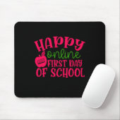 Geschenke Lehrer | Happy Online erster Schultag Mousepad (Mit Mouse)