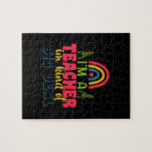 Geschenke Lehrer | Ich bin ein Lehrer in einer Art Puzzle (Horizontal)