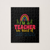 Geschenke Lehrer | Ich bin ein Lehrer in einer Art Puzzle (Vertikal)