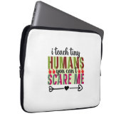 Geschenke Lehrer | Ich unterrichte Tiny Humans Laptopschutzhülle (Vorne Rechts)