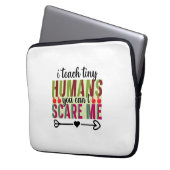 Geschenke Lehrer | Ich unterrichte Tiny Humans Laptopschutzhülle (Vorderseite Links)