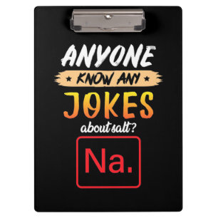 Geschenke Lehrer   Jeder kennt irgendwelche Witze  Klemmbrett