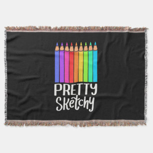 Geschenke Lehrer Künstlerische Hübsche Sketchy Decke