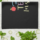 Geschenke Lehrer | Liebe Teach Inspirier Geschirrtuch (Gefaltet)