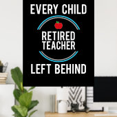 Geschenke Lehrer | Links Nachwuchslehrer Poster (Heimbüro)
