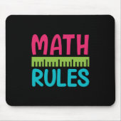 Geschenke Lehrer | Math Rules Mousepad (Vorne)