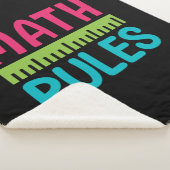 Geschenke Lehrer | Math Rules Sherpadecke (3/4)