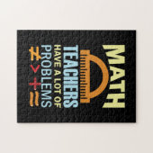 Geschenke Lehrer Mathematiker haben eine Menge Pro Puzzle (Horizontal)