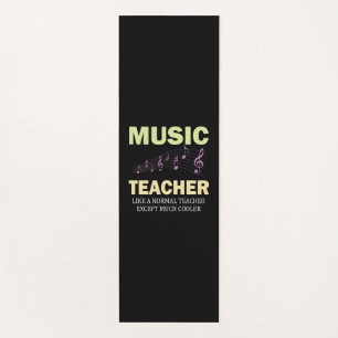 Geschenke Lehrer Musiklehrer viel Cooler Yogamatte