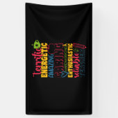 Geschenke Lehrer | Phantastischer Gekümmert Lehrer Banner (Vertikal)